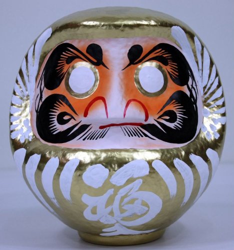 Amazon | 福入りだるま14号金 開運達磨 縁起だるま | 民芸品